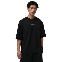 Men's - Jordan Flight Essential  96 Oversize PCH SS Crew - Black/Black