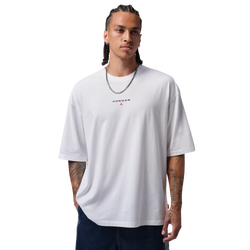 Men's - Jordan Flight Essential  96 Oversize PCH SS Crew - White/White
