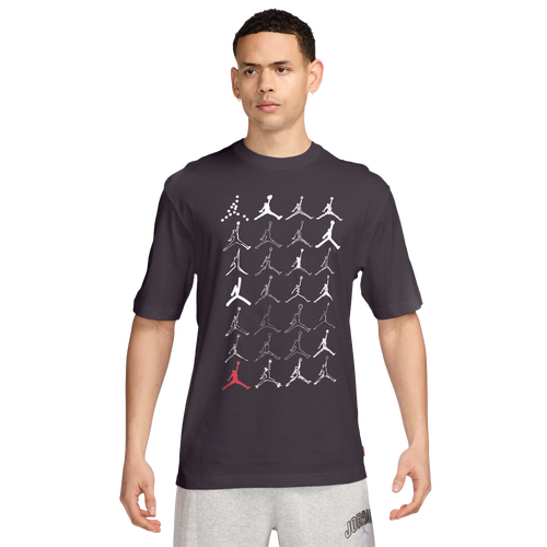  - Jordan Brooklyn NC Logo Graphic Short Sleeve Crew - Off Noir