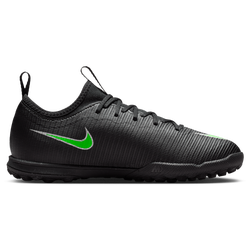 Boys' Grade School - Nike Jr Vapor 17 Academy TF - Black/Black/Illusion Green