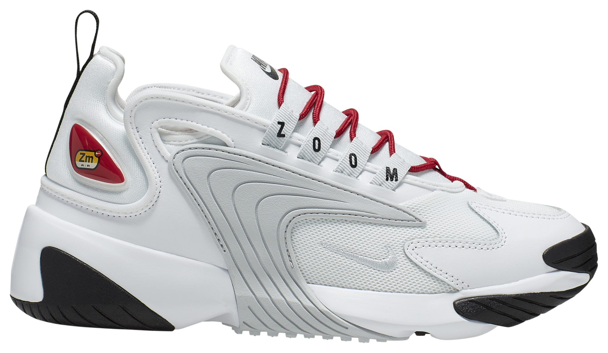 zoom 2k white red