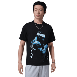Men's - Jordan SPT Short Sleeve Graphic T-Shirt - Black/Carolina