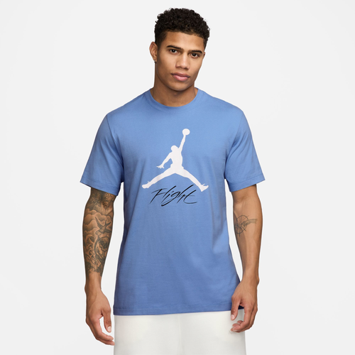 

Jordan Mens Jordan Jumpman Air HBR T-Shirt - Mens Legend Blue/White Size XXL