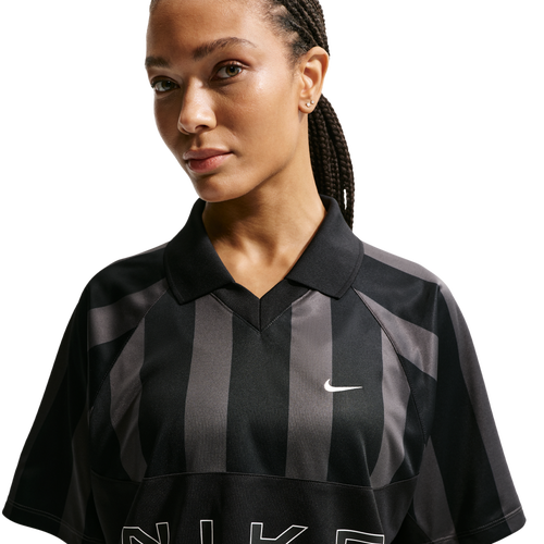 Nike NSW Street Oversized SS Stripe Jersey - Nike Black