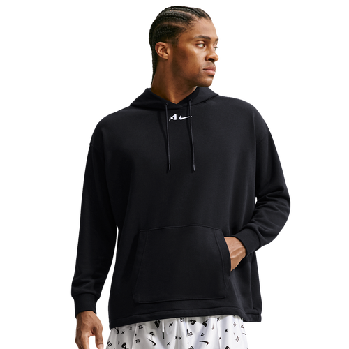 WOMENS - Nike A'Ja Signature Hoodie - Black/White