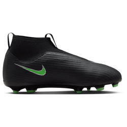 Boys' Grade School - Nike Jr Superfly 11 Academy Fg/Mg T - Black/Illusion Green/Black