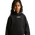 Nike NSW Club Fleece OS Hoodie - Boys' Grade School White/Black/Black