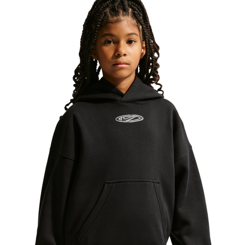Nike NSW Club Fleece OS Hoodie - Nike White/Black