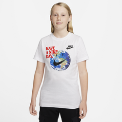 Boys' Grade School - Nike HBR Statement T-Shirt - White