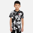 Nike Kids AOP T-Shirt - Boys' Grade School Black/White