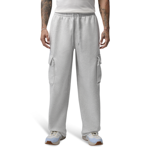  - Jordan Brooklyn Oversize Fleece BB Cargo Pants - Neutral Grey/Heather Light Smoke