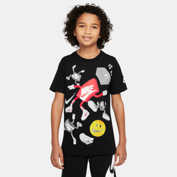 Boys' Grade School - Nike Explore Boxy T-Shirt - Black/Multi