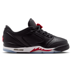 Boys' Grade School - Jordan Sixty Plus Low - Black/Red/White