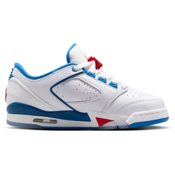 Boys' Grade School - Jordan Sixty Plus Low - White/Red/Blue
