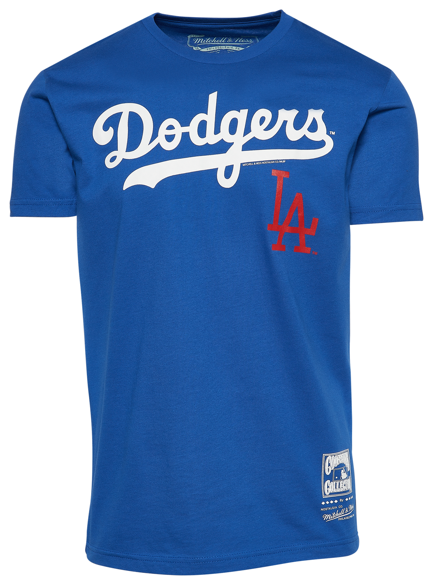 Mitchell & Ness Dodgers Logo T-Shirt