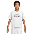 Nike Boxy Leopard T-Shirt - Nike White/Black