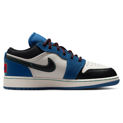 BOYS - Jordan Air Jordan 1 Low SE - Blue/Black Green