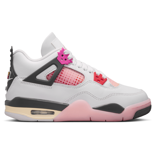 GIRLS - Jordan Retro 4 - Tan/Gray Pink