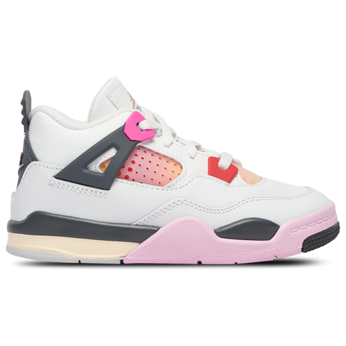 WOMENS - Jordan Retro 4 - Off White/Gray Pink