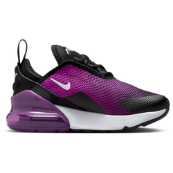 Boys' Preschool - Nike Air Max 270 - Black/Vivid Purple/White