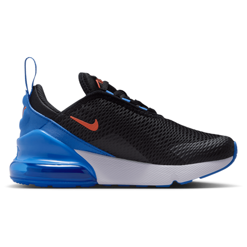 BOYS - Nike Air Max 270 - Black/Turf Orange Blue Crystal