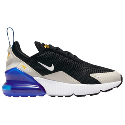 Boys' Preschool - Nike Air Max 270 - Black/Game Royal/Light Bone