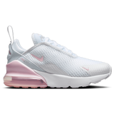White/Pink Foam/Lt Smoke Grey