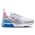 Nike Air Max 270 - Boys' Preschool White/Pinksicle/Football Blue