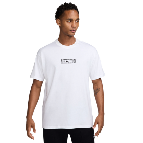 Nike Mens NSW Chateau Swoosh Loose T-Shirt - - White
