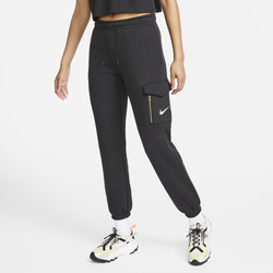 Women's - Nike BB Loose Print Cargo Pants - Black/Black