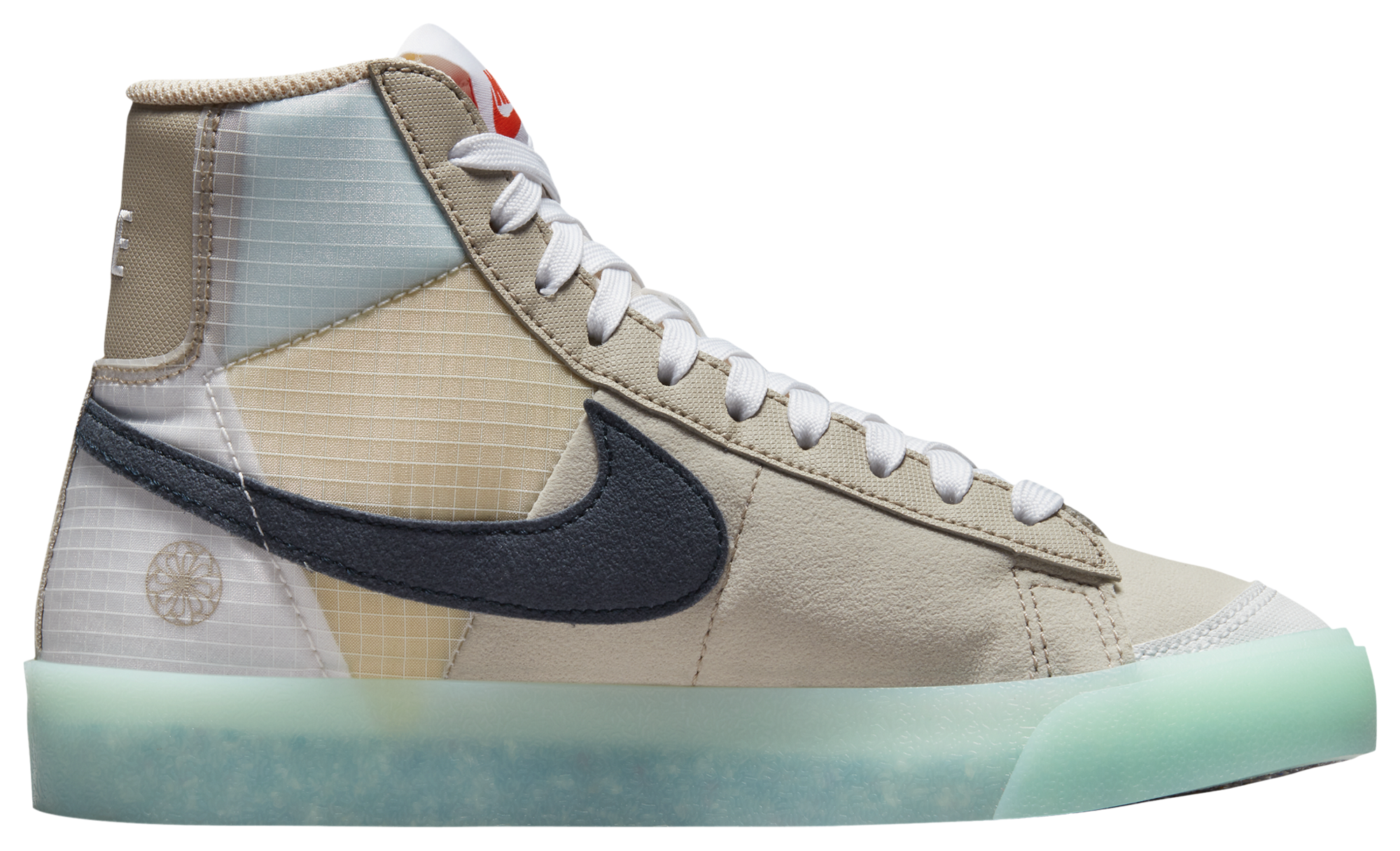 blazer mid on foot
