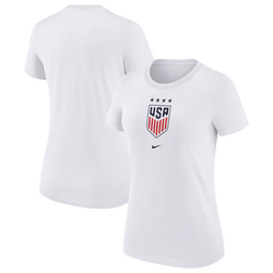 Women's - Nike USWNT Crest T-Shirt - White