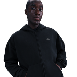 Men's - Nike TF SI Brush Hoodie - Black/Pale Ivory