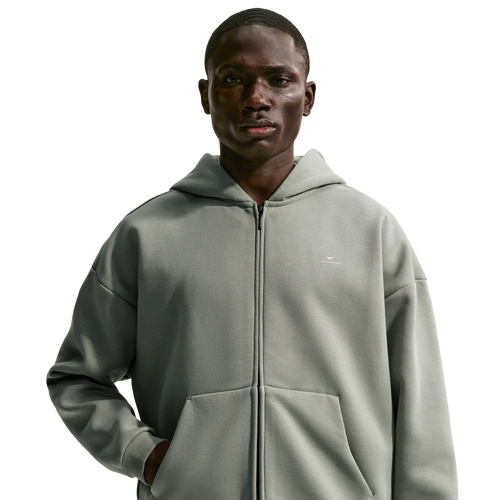 MENS - Nike TF SI Brush Hoodie - Dark Stucco/Pale Ivory