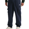 Nike Club BB Open-Hem Cargo Pant - Nike Obsidian/White
