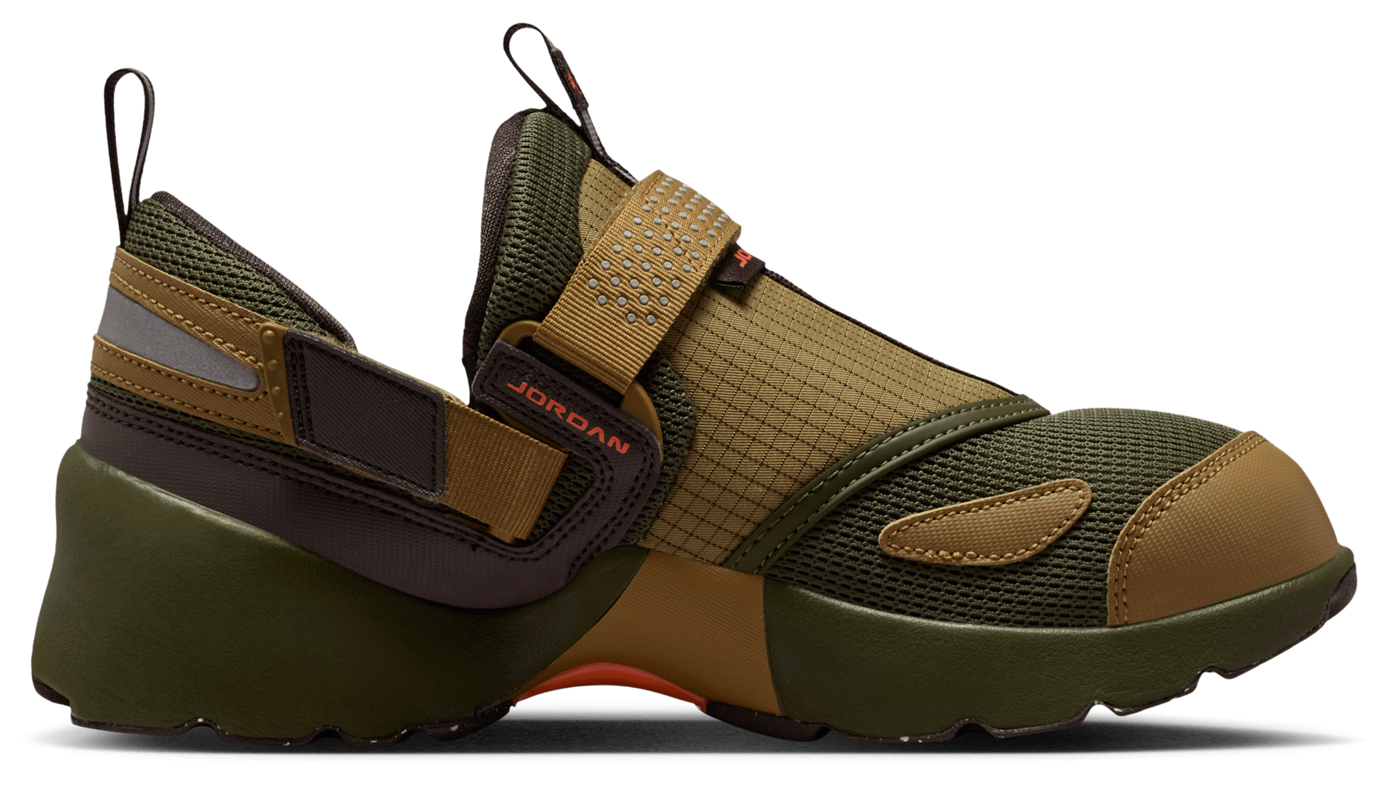Women's - Jordan Trunner LX - Brown Kelp/Wild Mango Cargo Khaki