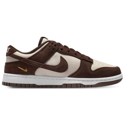 Women's - Nike Dunk Low SE - Orewood Brown/White/Metallic Gold