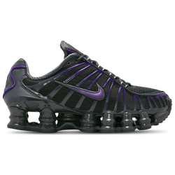 Girls' Grade School - Nike Shox TL - Smoke Grey/Court Purple