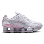 White/Metallic Silver/Pink Foam