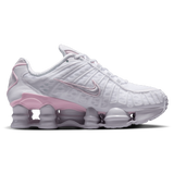 White/Metallic Silver/Pink Foam