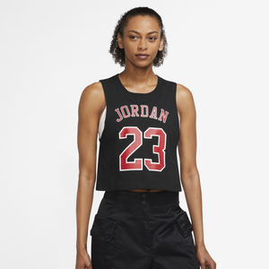 Nike Jordan Jersey Tank in Black - Part of A Set