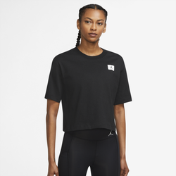 Women's - Jordan Plus Size Essential Boxy T-Shirt - Black/Black