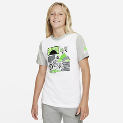Boys' Grade School - Nike RO T-Shirt - White/Gray