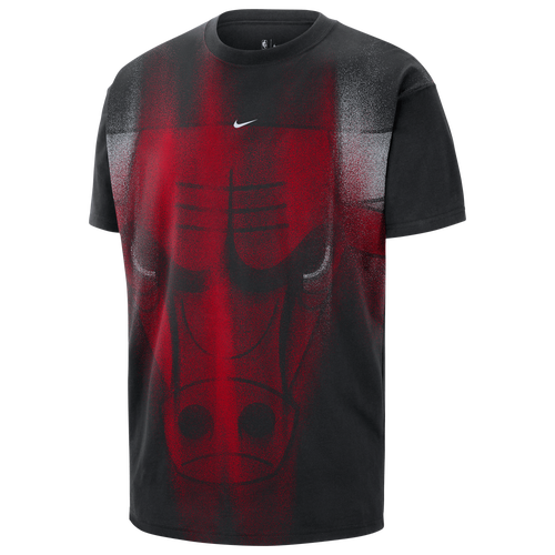  - Nike Bulls Icon T-Shirt - Black