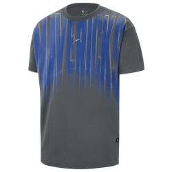 Men's - Nike NBA Game Theater Short Sleeve T-Shirt - Grey