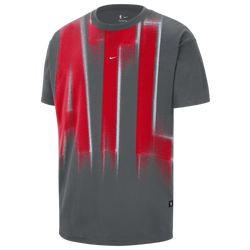 Men's - Nike NBA Game Theater Short Sleeve T-Shirt - Grey