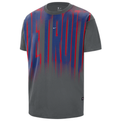 Men's - Nike NBA Game Theater Short Sleeve T-Shirt - Grey