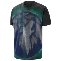 Men's - Nike Timberwolves Icon T-Shirt - Black