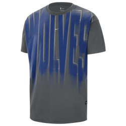 Men's - Nike NBA Game Theater Short Sleeve T-Shirt - Grey