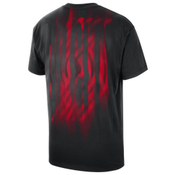 Men's - Nike Trailblazers Pregame T-Shirt - Black